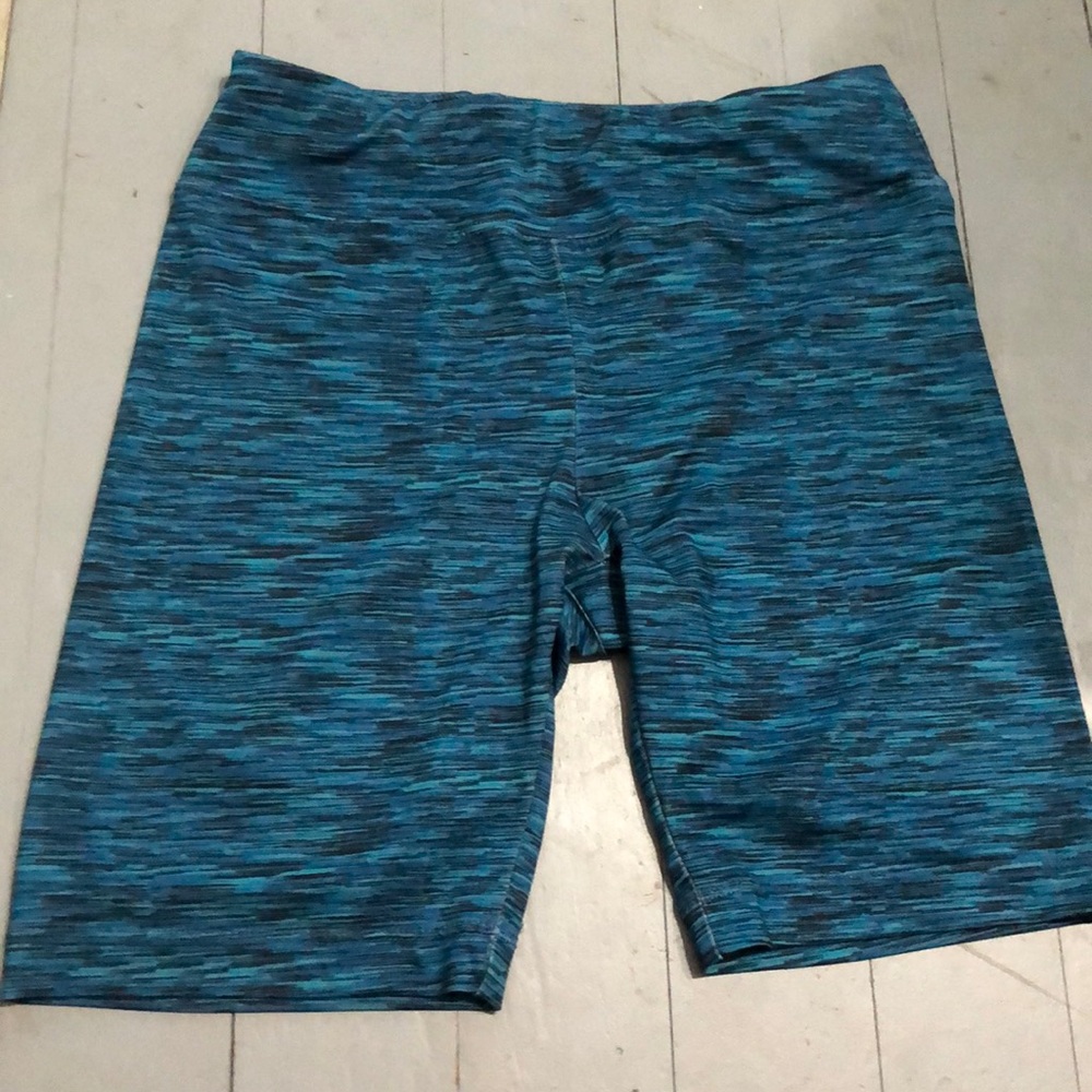 Blue spandex Biker short